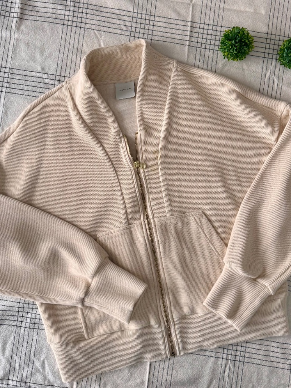 VARLEY Ribbed Zip-Up Jacket I size Medium